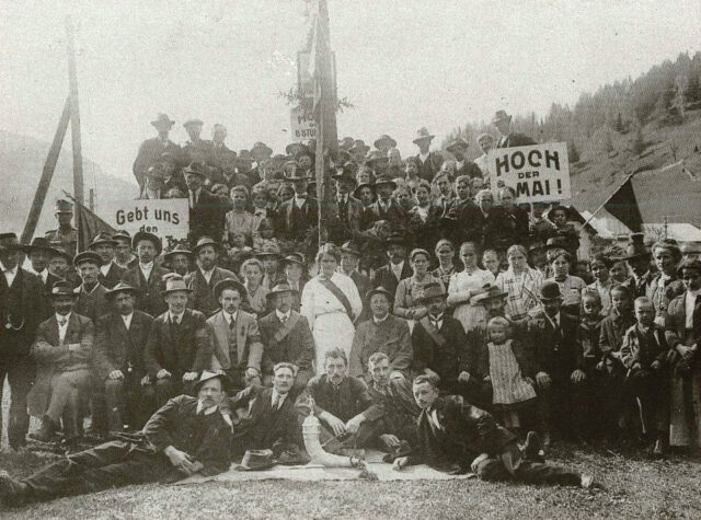 1. Mai in Saalfelden 1902