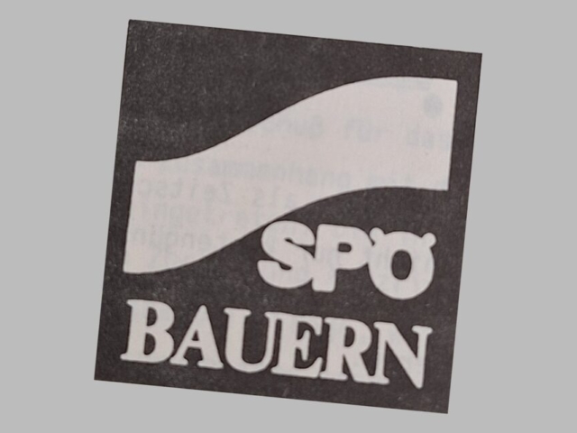 Altes SPÖ-Bauern Logo