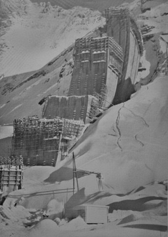 Mythos Kaprun – Bau der Staumauer