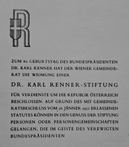 Mythos Kaprun – Dr.-Karl-Renner-Stiftung