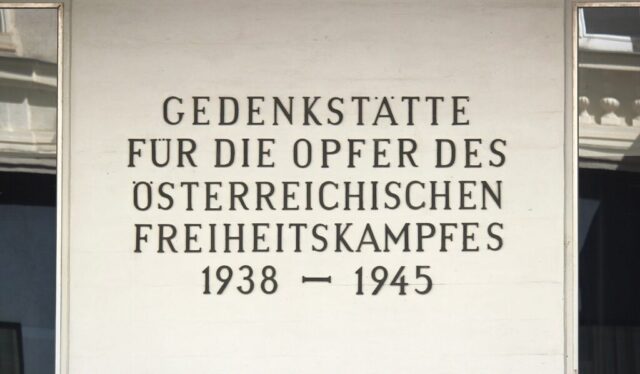 Gedenkstätte für die Opfer der Gestapo Wien